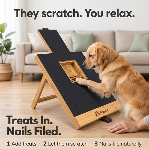 The Pawse™ Dog Nail Scratch Board